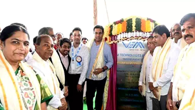 దేశ రక్షణ రంగంలో హైదరాబాద్ కీలకపాత్ర : మంత్రి కేటీఆర్