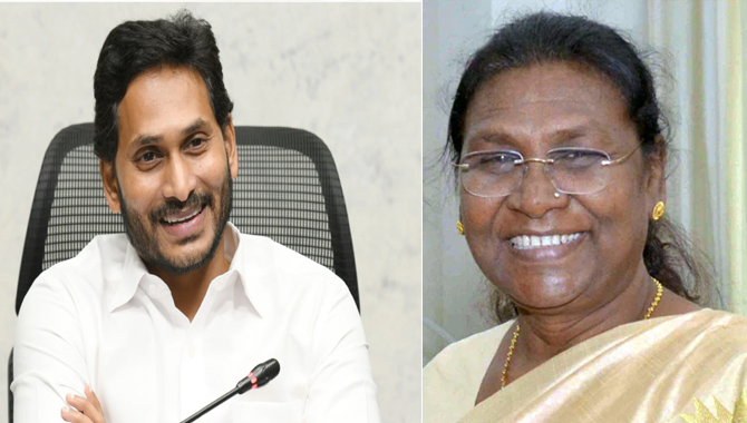 బీజేపీ రాష్ట్రపతి అభ్యర్థికి.. వైసీపీ మద్దతు