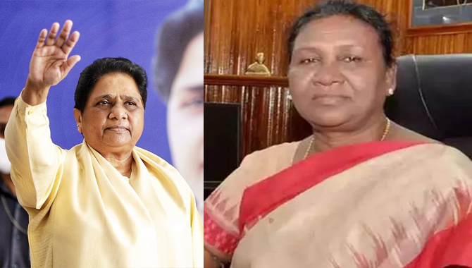 విపక్ష కూటమికి షాక్.. ద్రౌపదీ ముర్ముకే