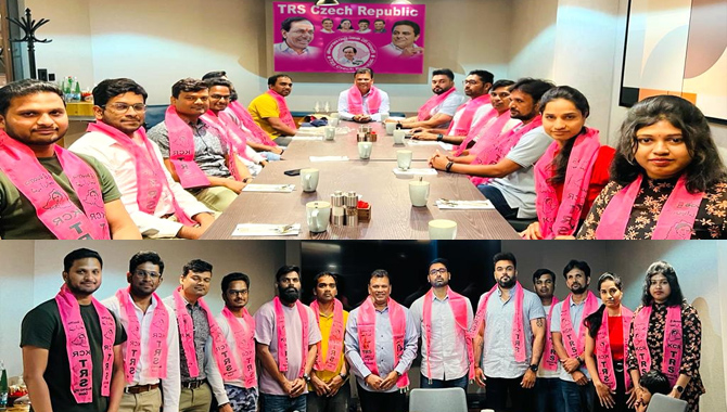 టిఆర్ఎస్ చెక్ రిపబ్లిక్ శాఖ ప్రారంభం