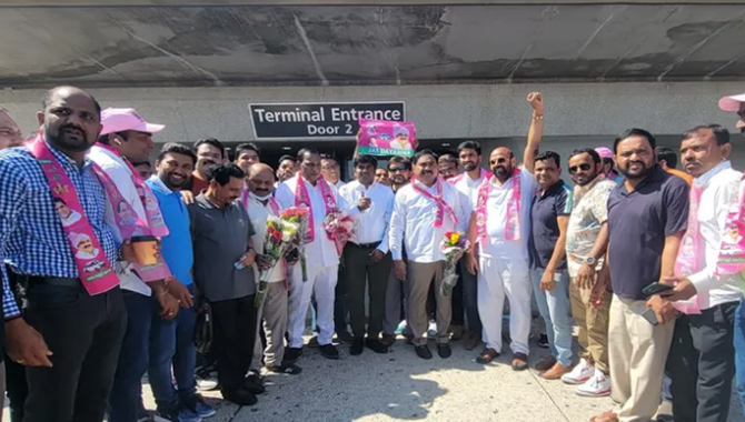 తెలంగాణ మంత్రులకు ఆటా ఘన స్వాగతం