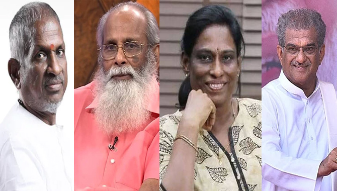 రాజ్యసభకు నలుగురు దక్షిణాది ప్రముఖుల నామినేట్