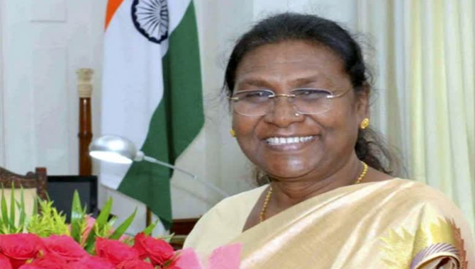 ఆంధ్రప్రదేశ్ కు ద్రౌపది ముర్ము రాక