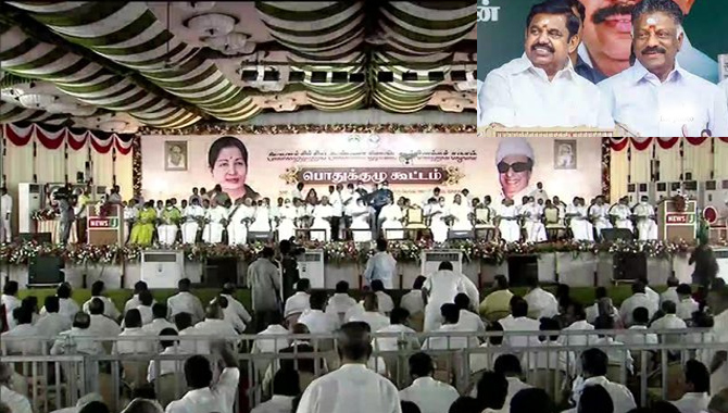 పన్నీర్ సెల్వానికి భారీ ఎదురుదెబ్బ… పళనికి