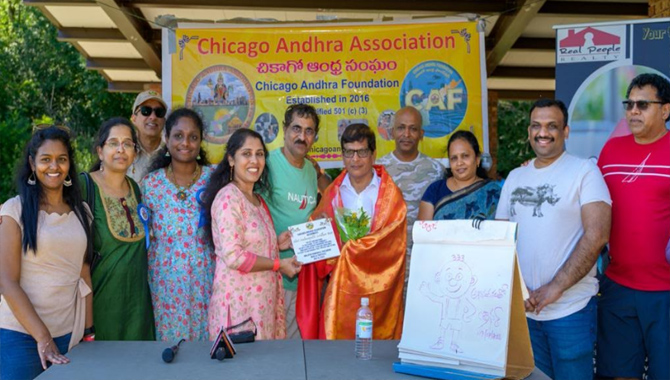 విజయవంతమైన చికాగో ఆంధ్ర అసోసియేషన్ వన భోజనాలు
