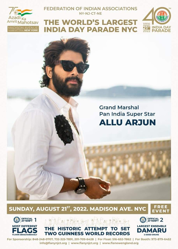 The World’s Largest India Day Parade NYC on Aug 21