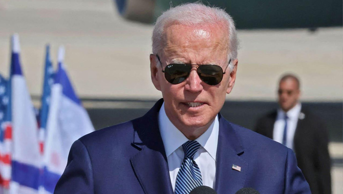 రెండు దేశాల ఏర్పాటుకు కట్టుబడి ఉన్నాం  : బైడెన్