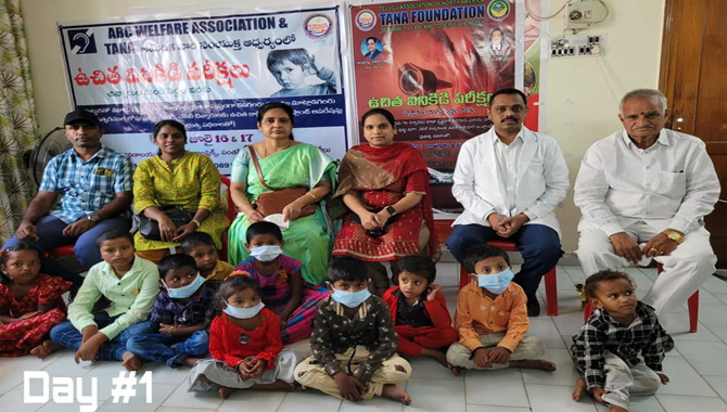 TANA Foundation – Aarunya ENT Camp in Ongole