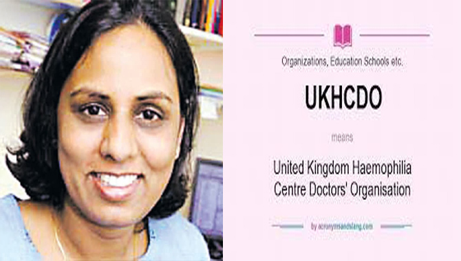 యూకేహెచ్‌సీడీఓ చైర్‌పర్సన్‌గా డా.ప్రతిమా చౌదరి