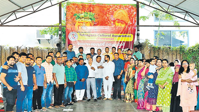 తెలంగాణ సాంస్కృతిక సంఘం ఆధ్వర్యంలో టాంజానియాలో బోనాలు
