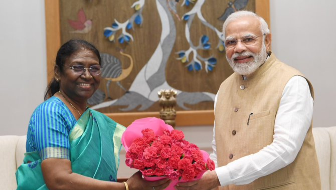 ముర్ముకు ప్రధాని మోదీ అభినందనలు