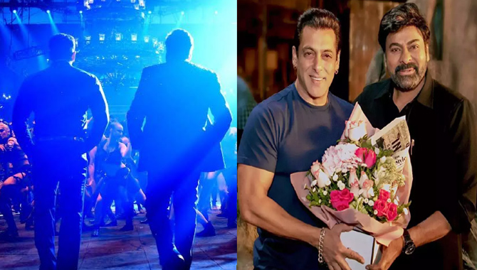 ప్రభుదేవా కొరియోగ్రఫీలో ‘గాడ్ ఫాదర్’  మెగా సాంగ్ షూటింగ్