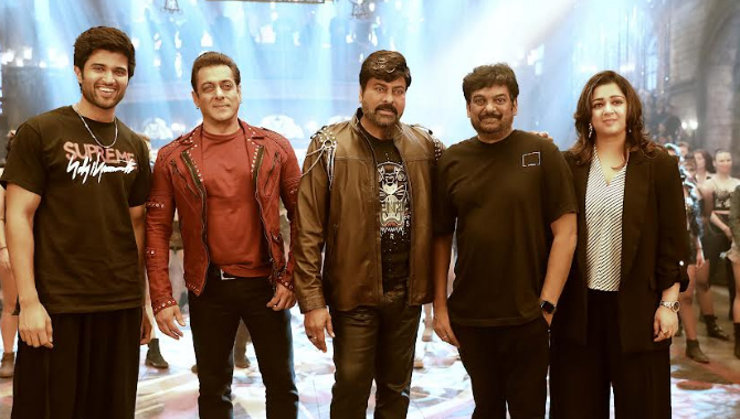 చిరంజీవి, సల్మాన్ ఖాన్‌లను కలసిన ‘లైగర్’ టీమ్