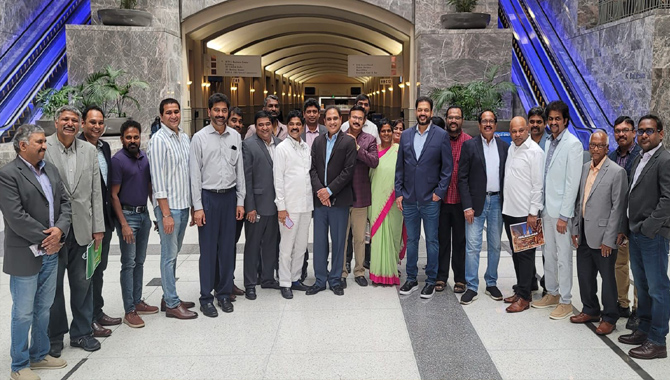 పెన్సిల్వేనియాలో తానా నాయకులు…మహాసభల వేదిక పరిశీలన