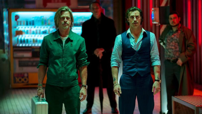 ‘బుల్లెట్ ట్రైన్’ చిత్రంతో మళ్లీ ప్రేక్షకులు ముందుకు వచ్చిన బ్రాడ్ పిట్