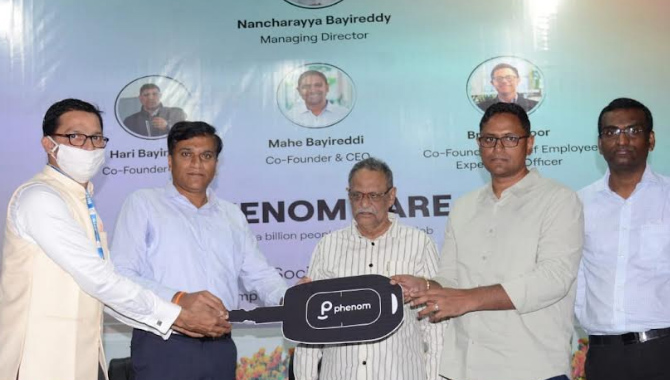 నీపిడ్‌(NIEPID) కు చేయూతనందించిన ఫినోమ్‌ (Phenom)