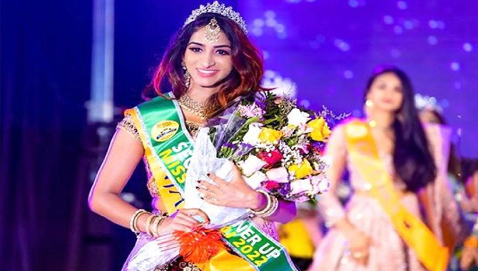 మిస్ ఇండియా యూఎస్ఏ రన్నరప్ సంజన