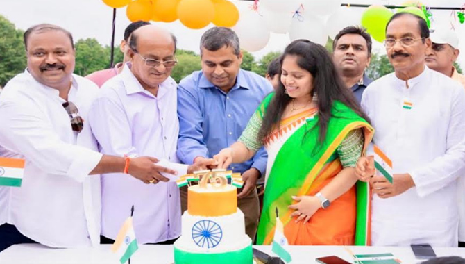 వాషింగ్టన్‌ డీసీలో జిడబ్ల్యుటీసిఎస్ స్వాతంత్య్రదినోత్సవ వేడుకలు