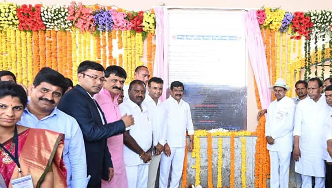 మేడ్చల్ కలెక్టరేట్‌ను ప్రారంభించిన సీఎం కేసీఆర్