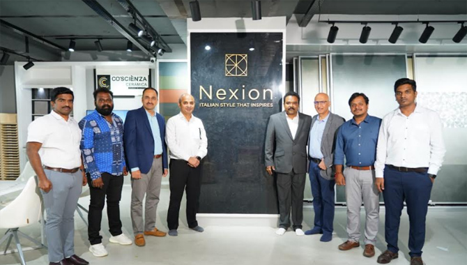 హైదరాబాద్ లో 3వ స్టూడియో ప్రారంభించిన -నెక్సియన్ ఇంటర్నేషనల్ ప్రైవేట్ లిమిటెడ్