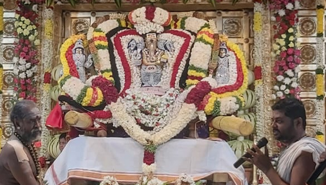 కాణిపాకం లో శ్రీ వరసిద్ధి వినాయక స్వామివారి కళ్యాణ మహోత్సవము