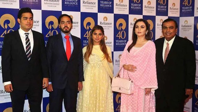 రిలయన్స్ కు భవిష్యత్ లీడర్ లు వీరే… రిలయన్స్ కు భవిష్యత్ లీడర్ లు వీరే…