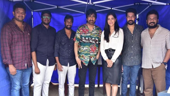 రవితేజ చేతుల మీదుగా ‘అధర్వ’ మోషన్ పోస్టర్‌