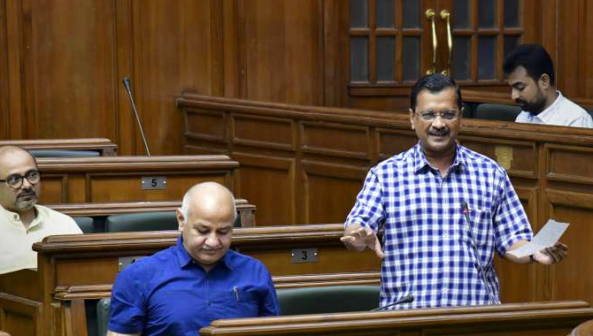 విశ్వాస పరీక్షలో నెగ్గిన కేజ్రీవాల్ ప్రభుత్వం