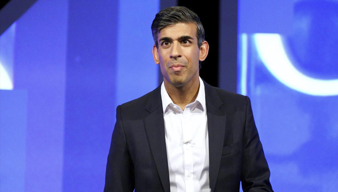 బ్రిటన్ ప్రధాని రేసులో రిషి సునక్ వెనుకంజ!