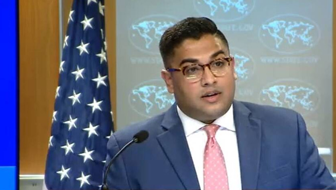 అమెరికా విదేశాంగ శాఖలో భారతీయుడు అమెరికా విదేశాంగ శాఖలో భారతీయుడు