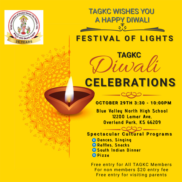 TAGKC Deepavali Grand Celebrations on 29 Oct 2022