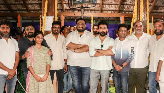 సూర్య, దర్శకుడు శివ యూవి క్రియేషన్స్, స్టూడియో గ్రీన్ కాంబినేషన్‌లో నిర్మిస్తున్న చిత్రం నుంచి మోష‌న్ పోస్టర్