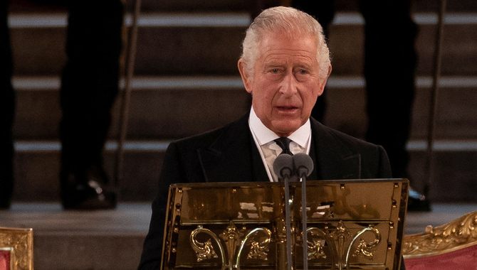 బ్రిటన్ పార్లమెంట్ లో కింగ్ చార్లెస్-3 తొలి ప్రసంగం