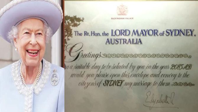 బ్రిటన్ రాణి లేఖపై  సస్పెన్స్ .. తెలుసుకోవాలంటే 2085 వరకు