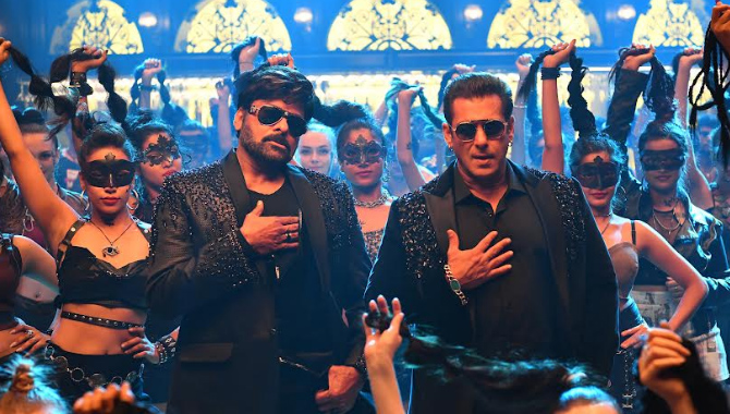 ఇద్దరు మెగాస్టార్లు చిరంజీవి-సల్మాన్ ఖాన్‌ల మెగా మాస్ ప్రభంజనం ‘గాడ్ ఫాదర్’ థార్ మార్ సాంగ్ ప్రోమో