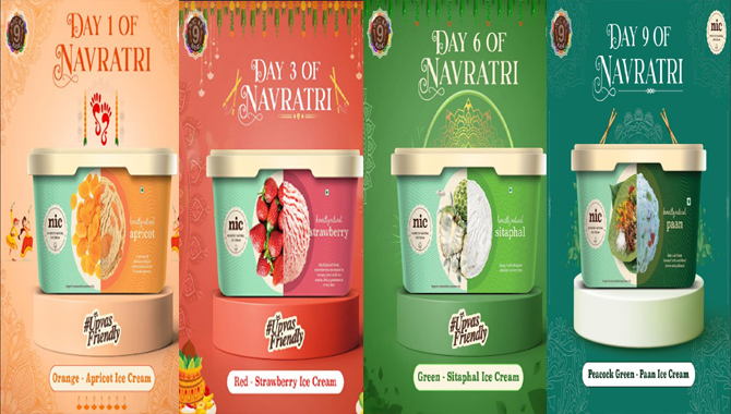 Celebrate Navratri with NIC Honestly Natural Ice Cream Celebrate Navratri with NIC Honestly Natural Ice Cream
