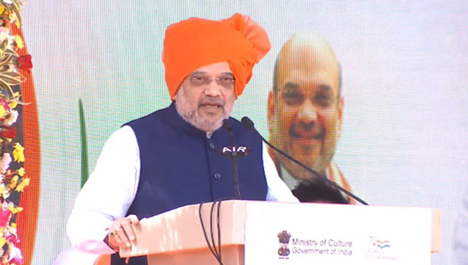 పటేల్ కృషితో ఈ ప్రాంత ప్రజలకు.. విముక్తి : అమిత్ షా