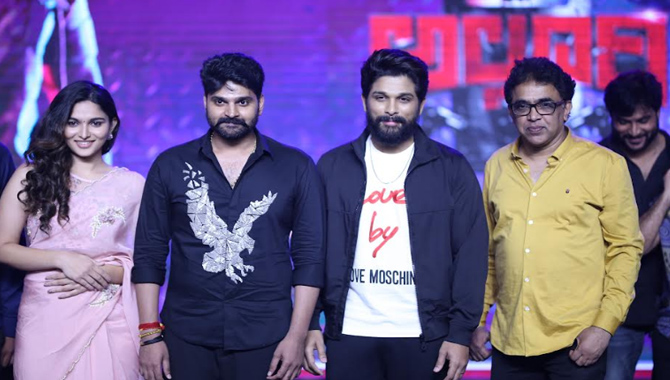 అల్లు అర్జున్ ముఖ్య అతిధిగా పాల్గొన్న‘అల్లూరి’ ప్రీరిలీజ్ ఈవెంట్