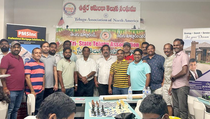 TTA మరియు TANA ఆధ్వర్యంలో చికాగోలో చెస్ పోటీలు