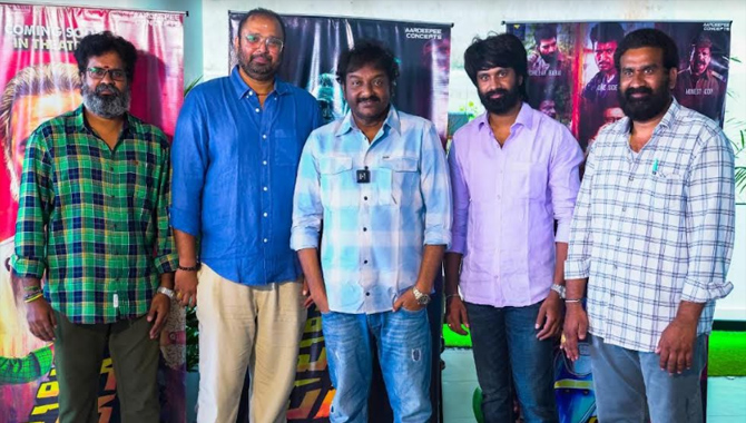 సెన్సేషనల్ డైరెక్టర్ వి వి వినాయక్ చేతుల మీదుగా ‘పగ పగ పగ’ ట్రైలర్