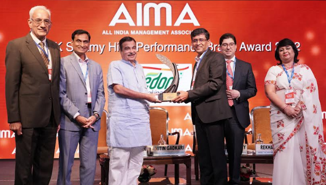 Freedom Healthy Cooking Oils Receives Aima Rk Swamy High Performance Brand Award 2022 