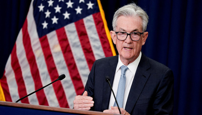 మరోసారి వడ్డీ రేటు పెంచిన అమెరికా ఫెడ్ మరోసారి వడ్డీ రేటు పెంచిన అమెరికా ఫెడ్