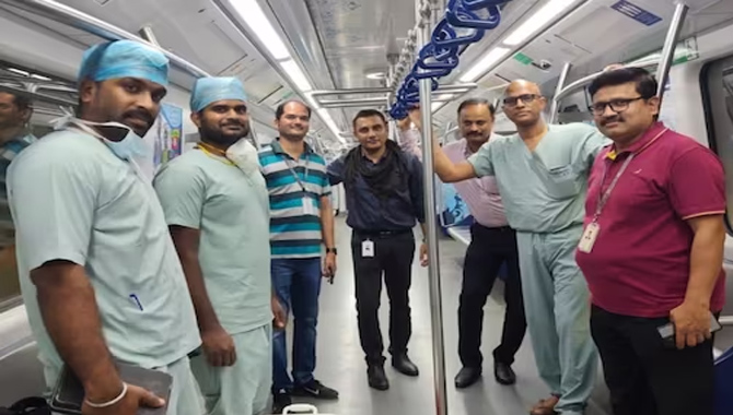 హైదరాబాద్ మెట్రో మరో ఘనత … 25 నిమిషాల్లో