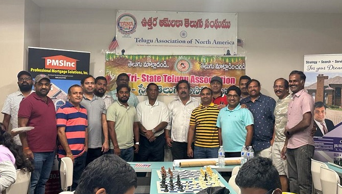 చికాగోలో వార్షిక చెస్ టోర్నమెంట్ విజయవంతం