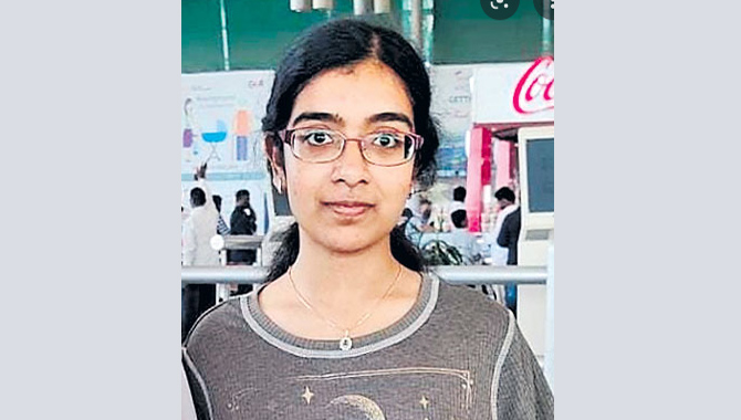 అమెరికాలో తెలుగు అమ్మాయికి అరుదైన గౌరవం