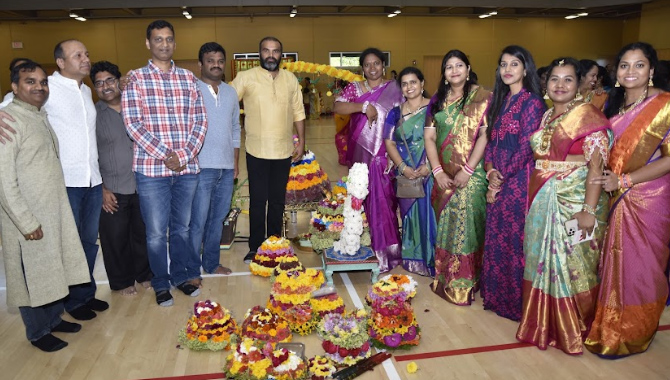 Tri-Estate Telugu Association Bathukamma Celebrations