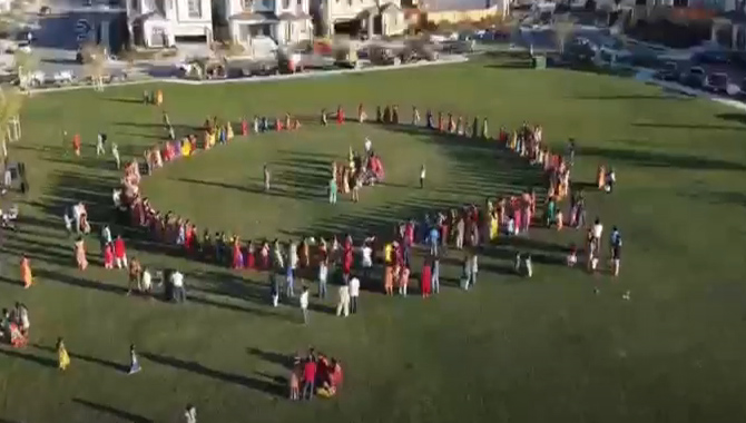 Tracy Hills Residents Celebrated Bathukamma Festival
