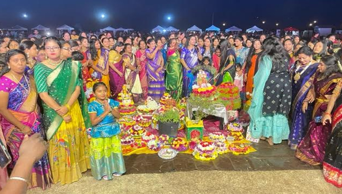 Dallas Area Telangana Association Bathukamma Celebrations