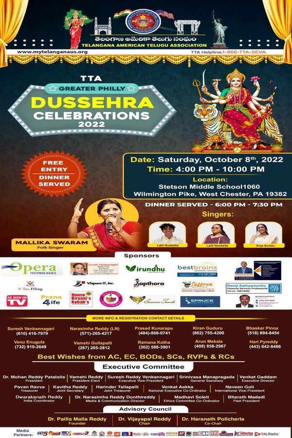TTA Dussehra Celebrations on October 8