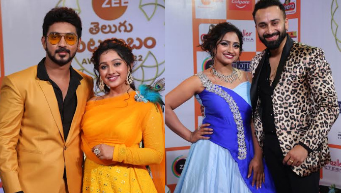 ‘జీ కుటుంబం అవార్డ్స్’ రెడ్ కార్పెట్ పై మెరిసిన టీవీ మరియు సినీ తారలు